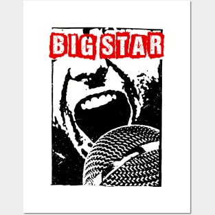 big star ll rock and scream Posters and Art